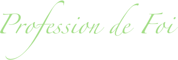 Profession de Foi